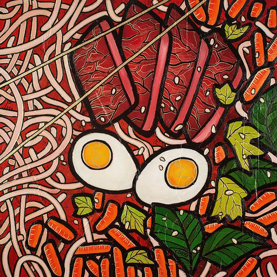 Ramen noodle beef