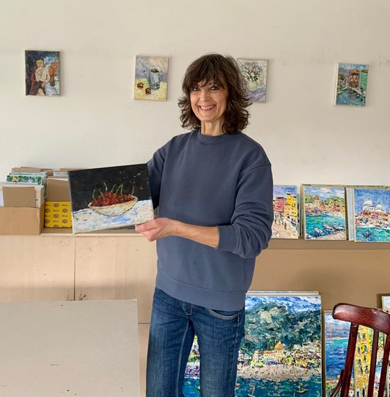 Still Life with Cherries