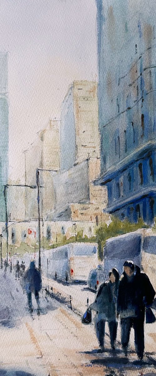 Afternoon Current Through Tokyo (Yaesu) by Leyla Kamliya