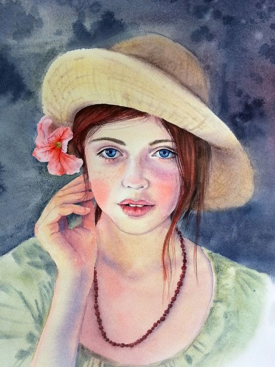 Portrait of Young Lady