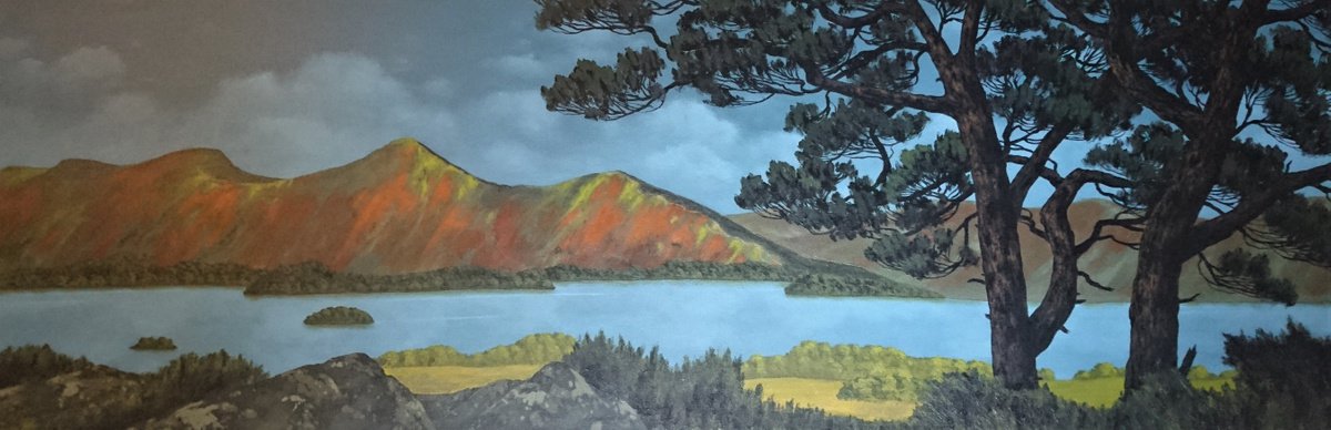 Scots pine overlooking Cat Bells, Cumbria by Anthony Al Gulaidi