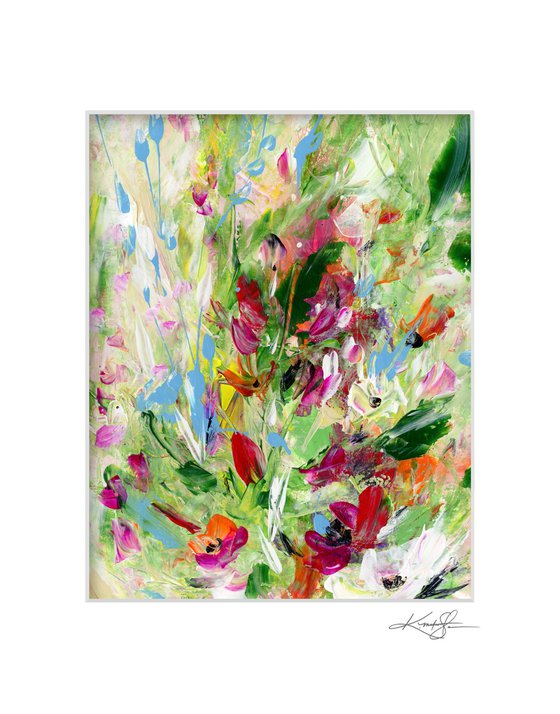 Floral Jubilee 14 - Flower Painting by Kathy Morton Stanion