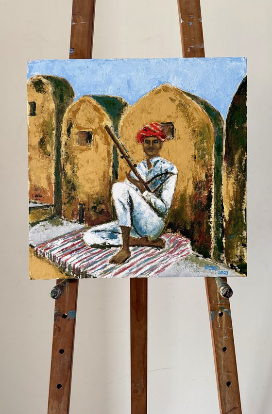 Folk singer of Rajasthan