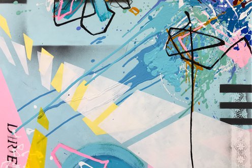Cover image for Urban-inspired art collection