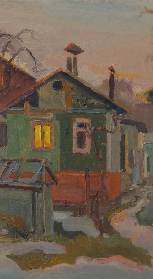 Evening by Victor Onyshchenko