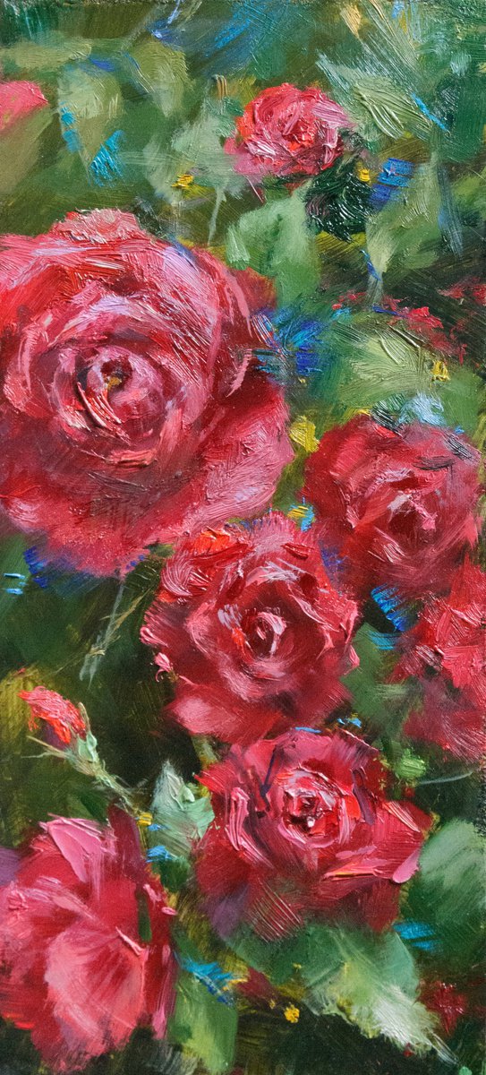 Roses by Natalia Kakhtiurina