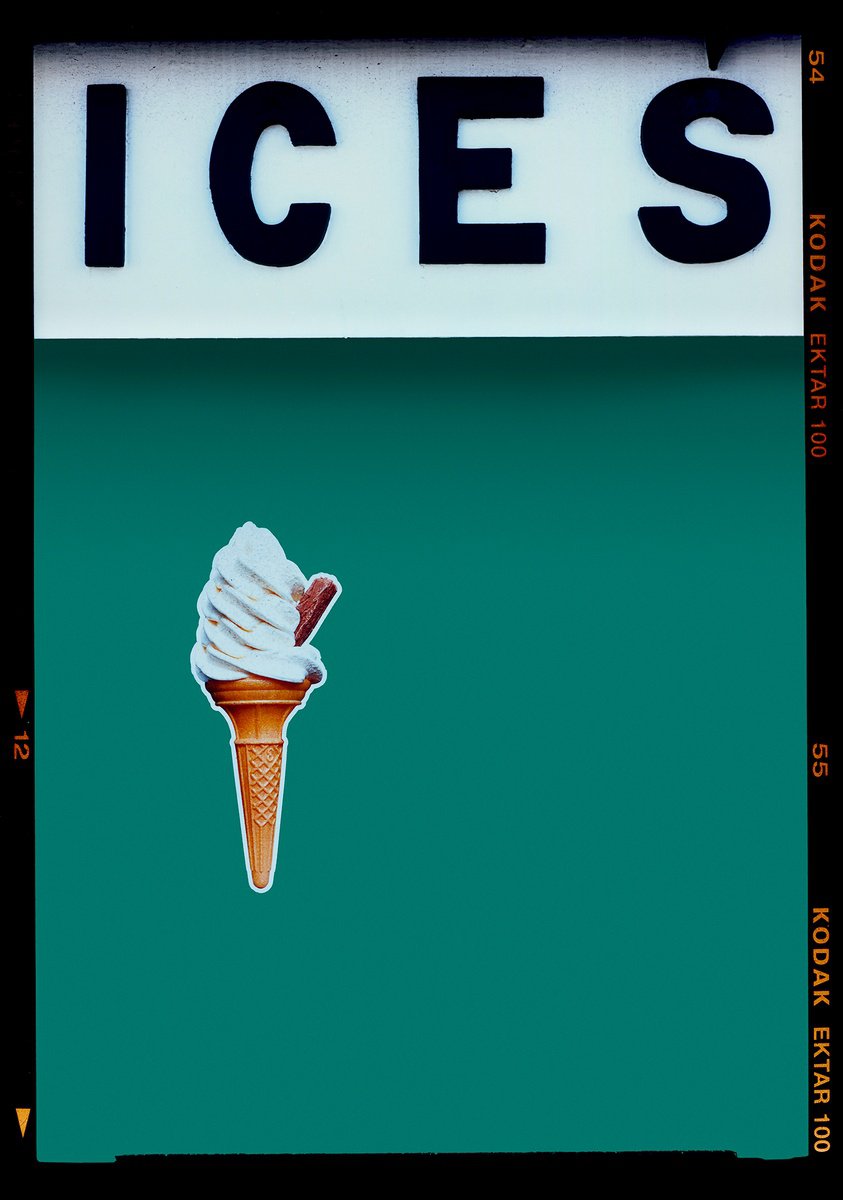 ICES (Deep Green Teal) by Richard Heeps