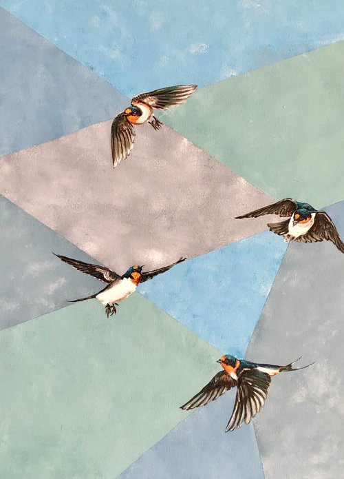 Free as a bird by Lena Smirnova