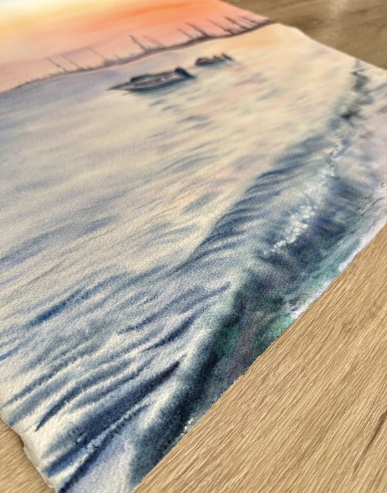 Calm Evening by the Water