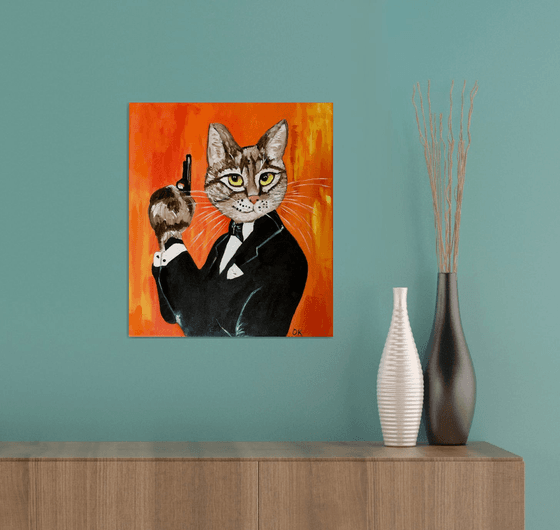 Cat  James Bond 007, Cats never die #5