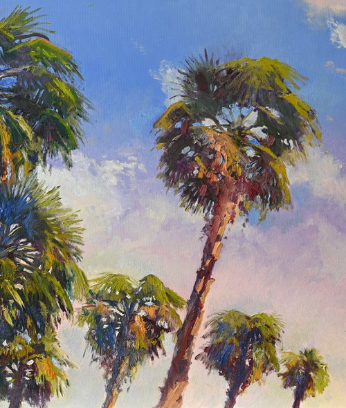 Palm Trees in California by Suren Nersisyan