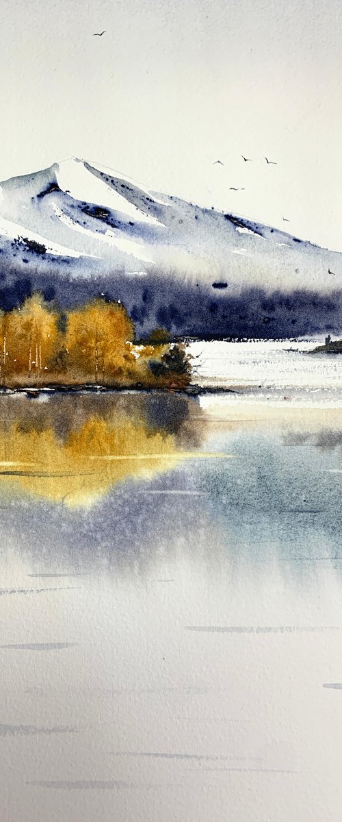 Mountain Lake #16 by Eugenia Gorbacheva