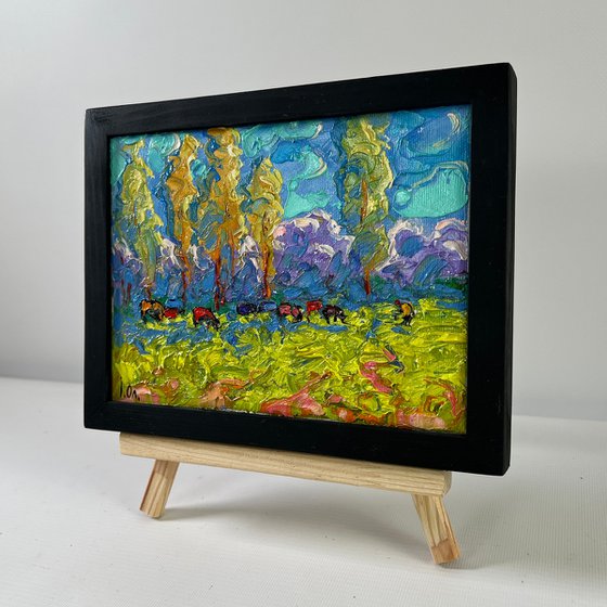 Spring on the meadows