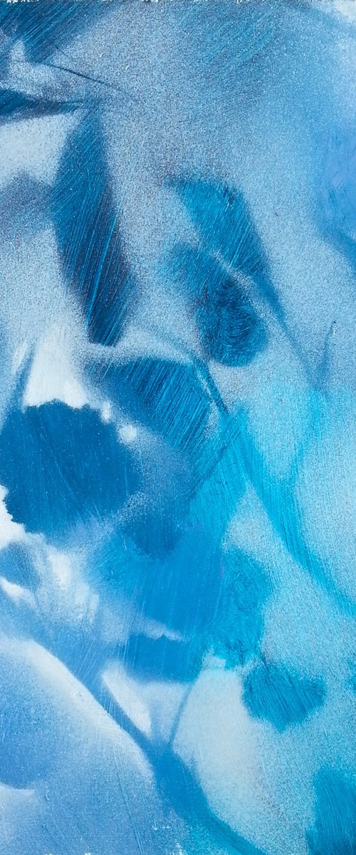 Foliages in blue by Fabienne Monestier