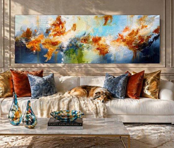 Echoes in Blue and Fire