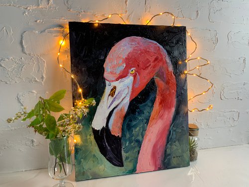 Flamingo. by Vita Schagen