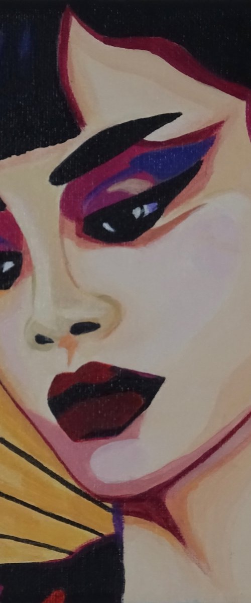 Small Faces Series #8 by Penny Burton