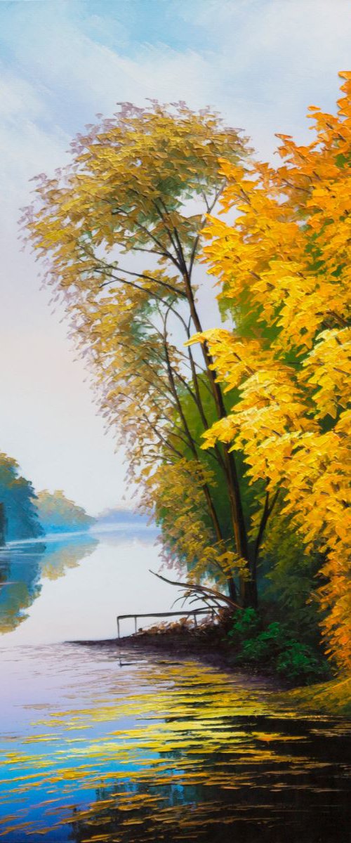 FOGGY MORNING by Oleksii Vylusk