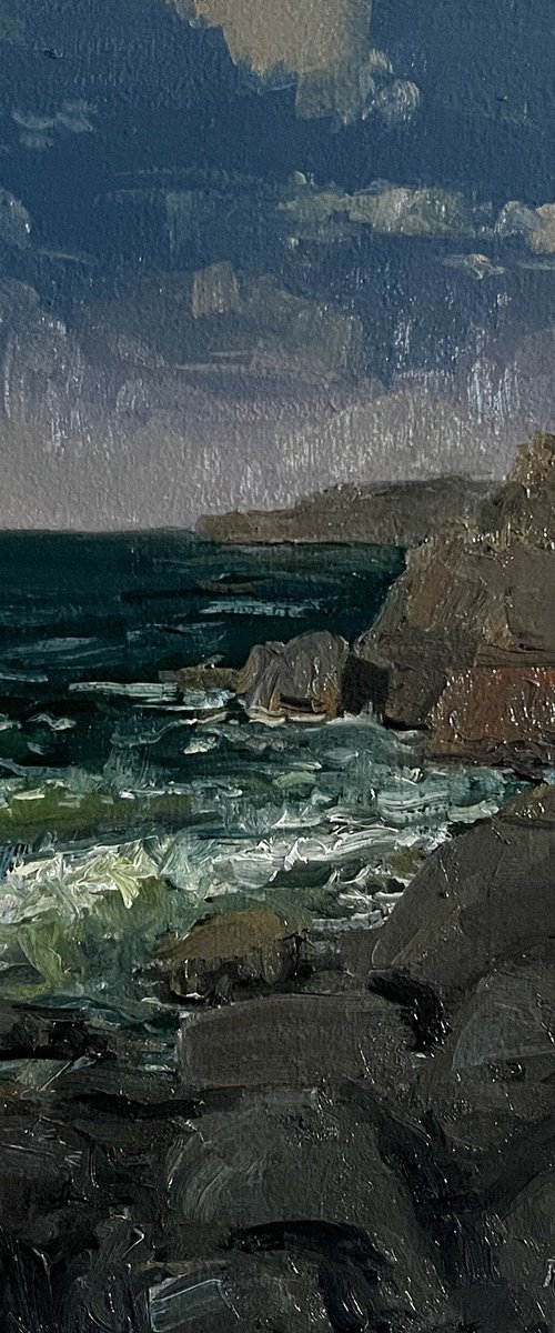 Stone shore by Michael Rak