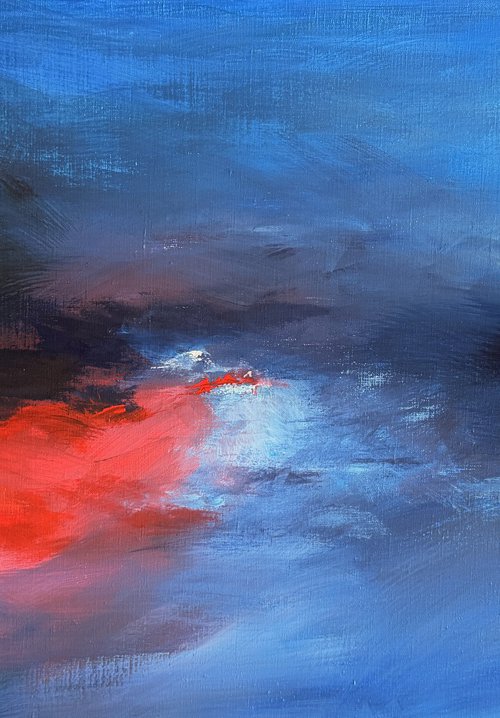 Blue clouds by Jane Ti