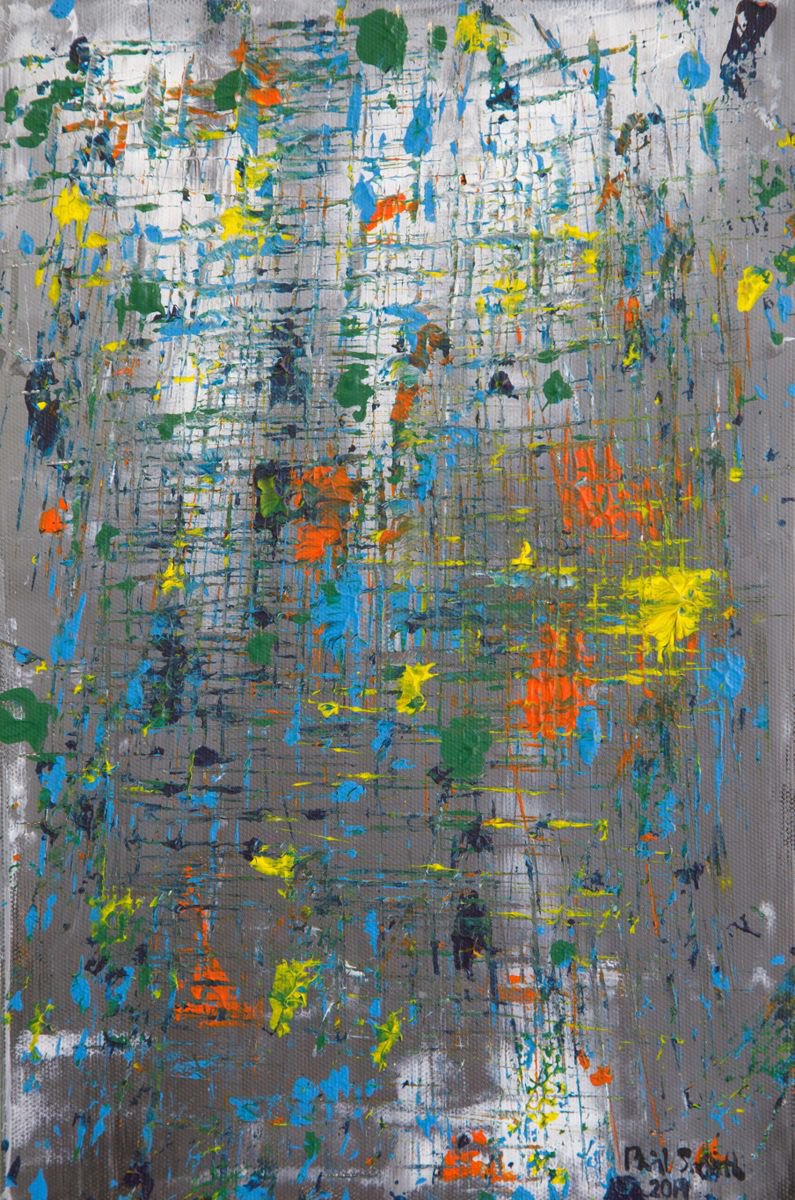 Polychrome abstract 12 by Phil Smith
