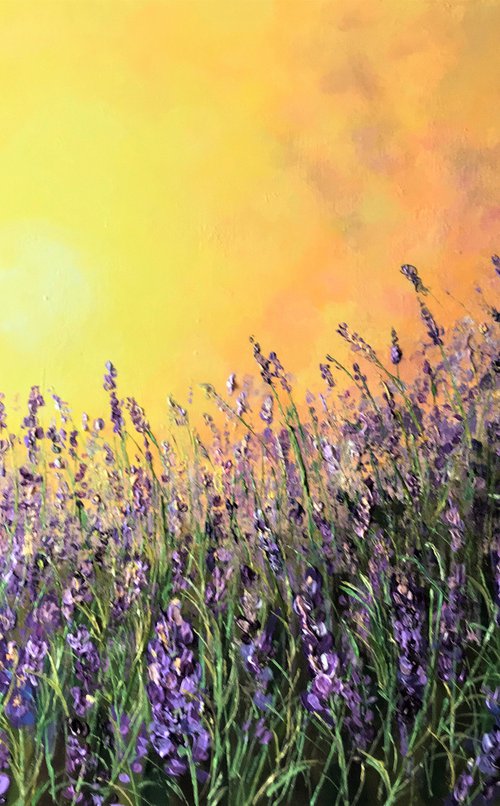 Lavender Hill by Colette Baumback