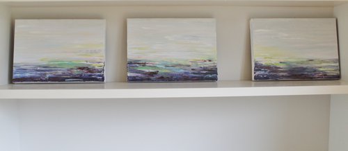 Sunrise Triptych by Therese O'Keeffe