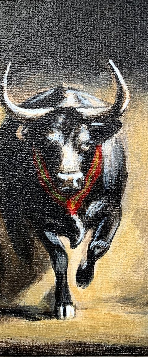 bull 1 by Anzhelika Klimina