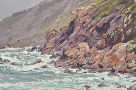Coast of Galicia, rain