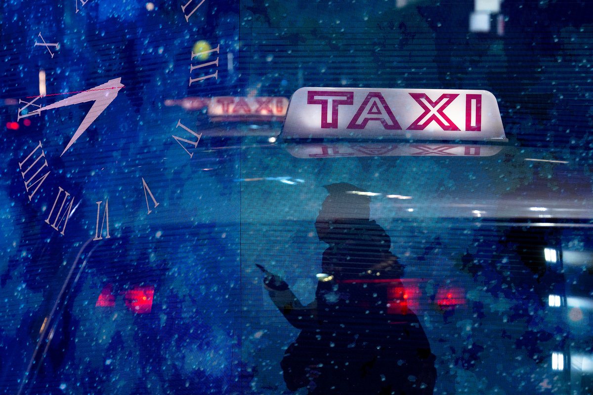 Surrealistic Cityscapes Photograph By Sergio Capuzzimati, 24 X 16", Time Traveler, Original Artwork