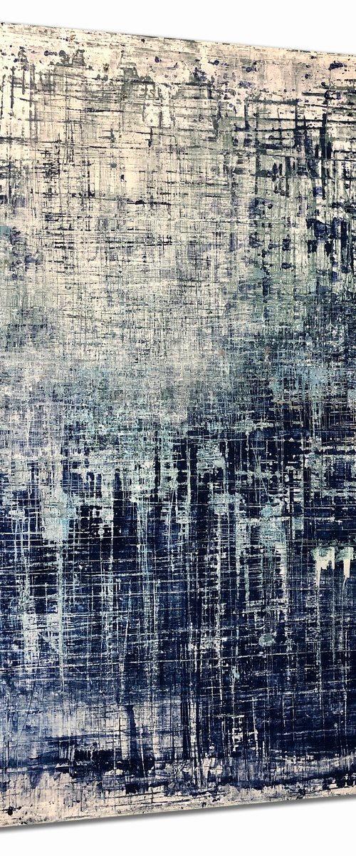 Eroding Blues (XL 48x60in) by Robert  Tillberg