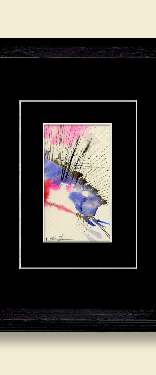 Abstract Fish - Watercolor by Kathy Morton Stanion by Kathy Morton Stanion