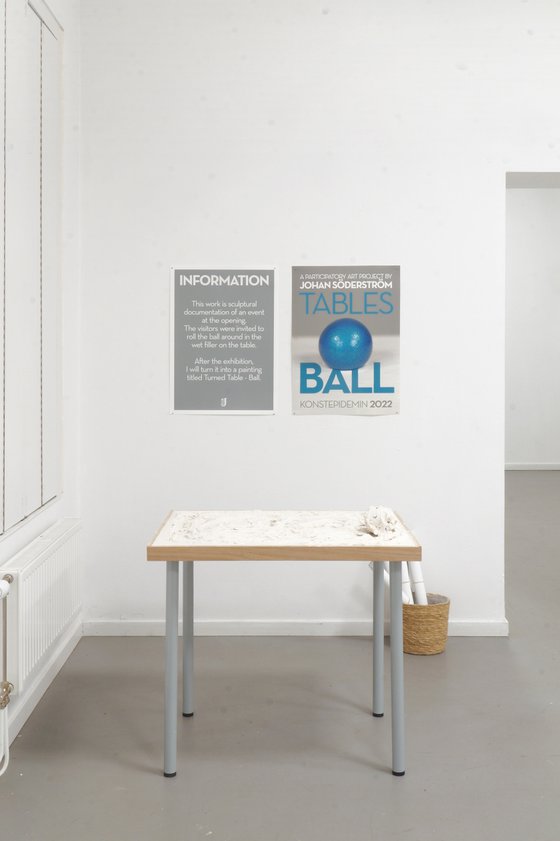 #413 Turned Table - Ball