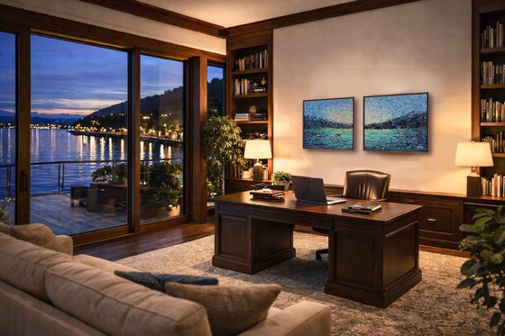 The Morning Belongs to You - framed