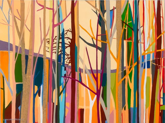 Mr. Cardinal In A Twilight Vanilla Sky