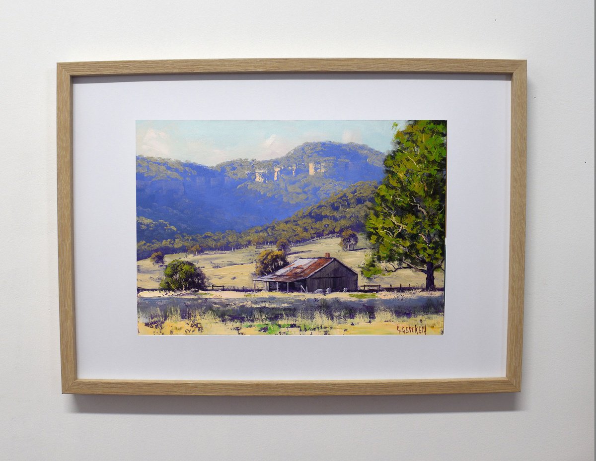 Farm Shed Hartley Australia by Graham Gercken