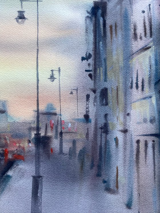 The city holds the last light