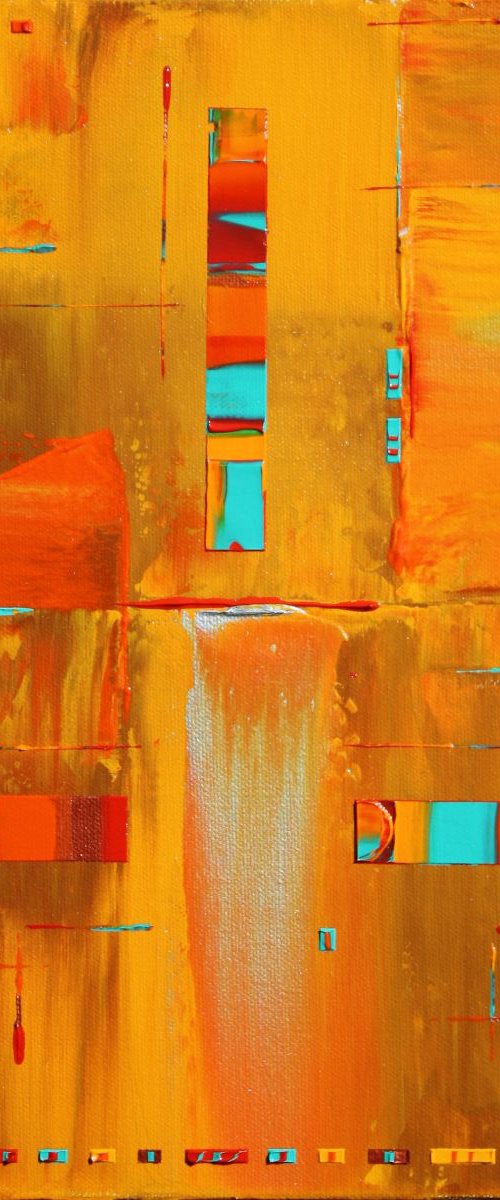 Abstract Orange Concept by Robert Lynn
