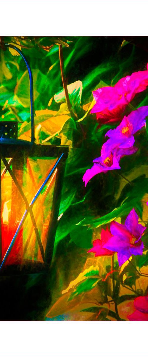Floral Lantern by Martin  Fry