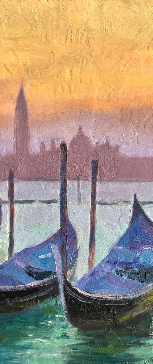Venice evening by Nataliia Zaharuk