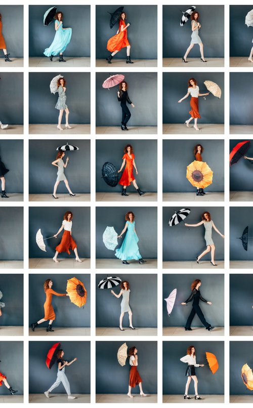 URBAN RAINBOW X - PARIS by Harv Greenberg