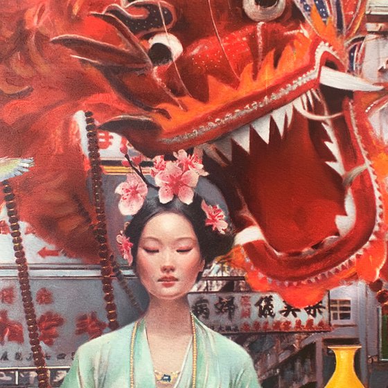 Guan Yin and the Dragon