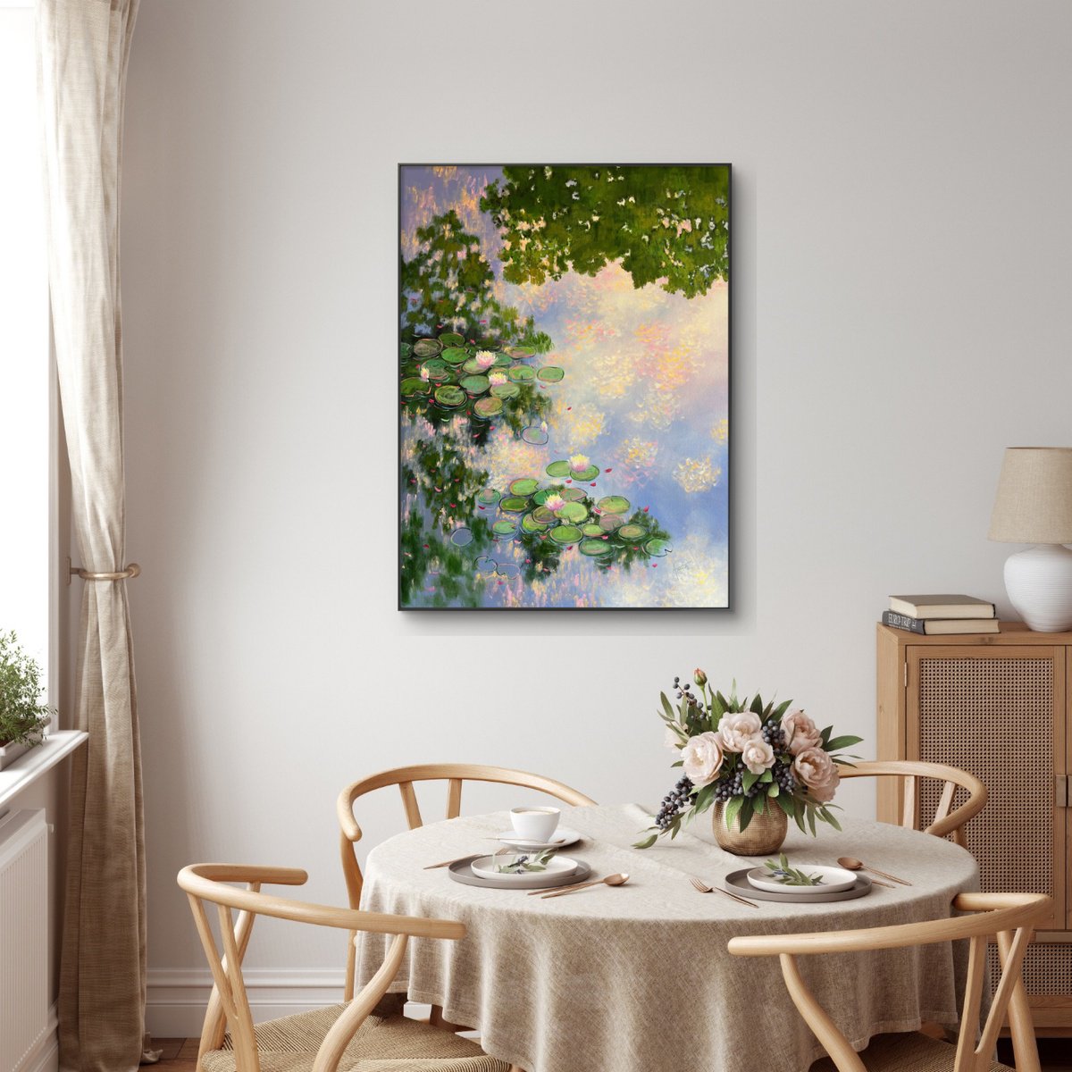 Impressionistic Landscape Acrylic Painting By Amita Dand, 30 X 40, Breathe, Original Artwork