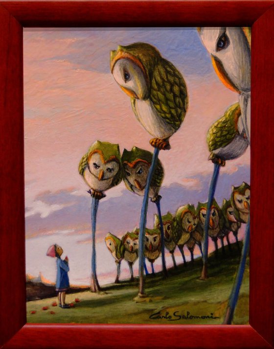 THE GROVE OF THE OWLS.