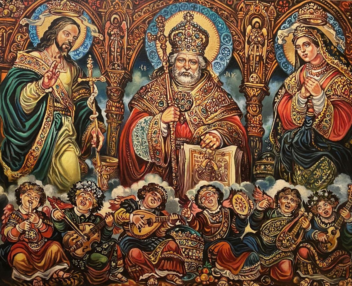 St. Nicholas By Oleg And Alexander Litvinov, 39 X 31, Artwork For Sale On Artfinder