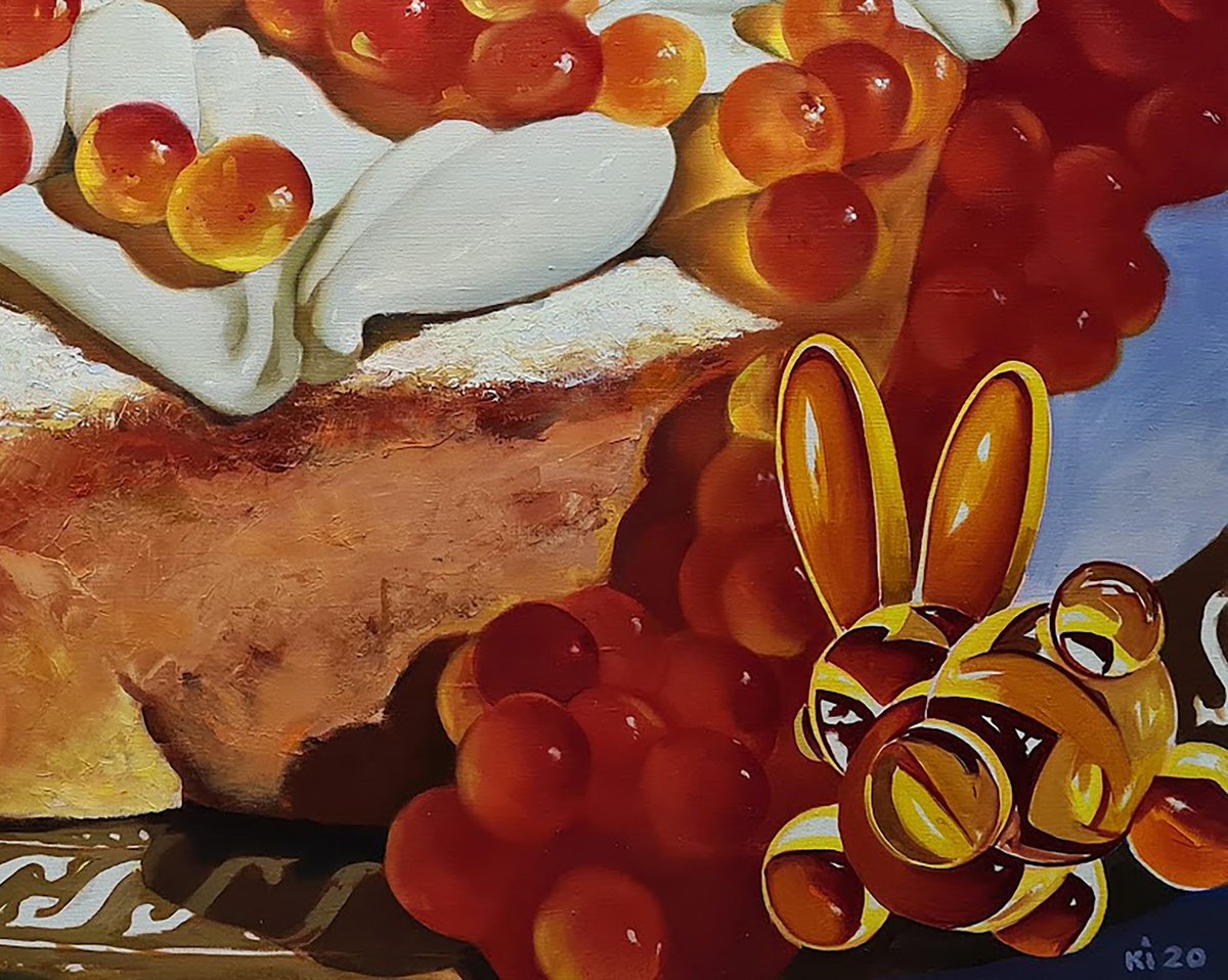 Urban And Pop Still Life Giclee Print By Igor Konovalov, 28 X 20, Vitality, Original Artwork