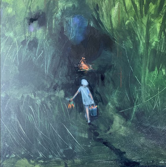 Hope Through the Thicket. 115x1115cm