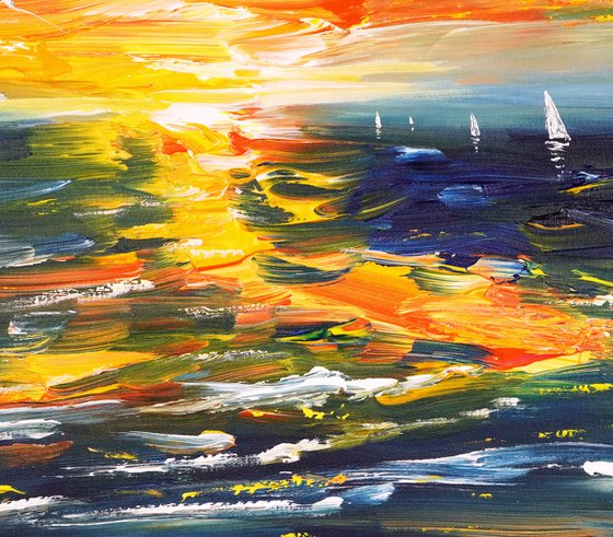 Beautiful Seascape Sunset M 3