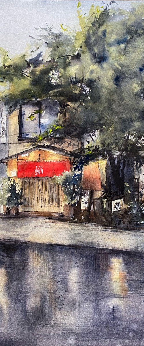 One rainy day by Leyla Kamliya