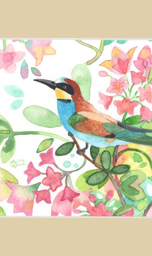 Bee-eater by Jolanta Czarnecka